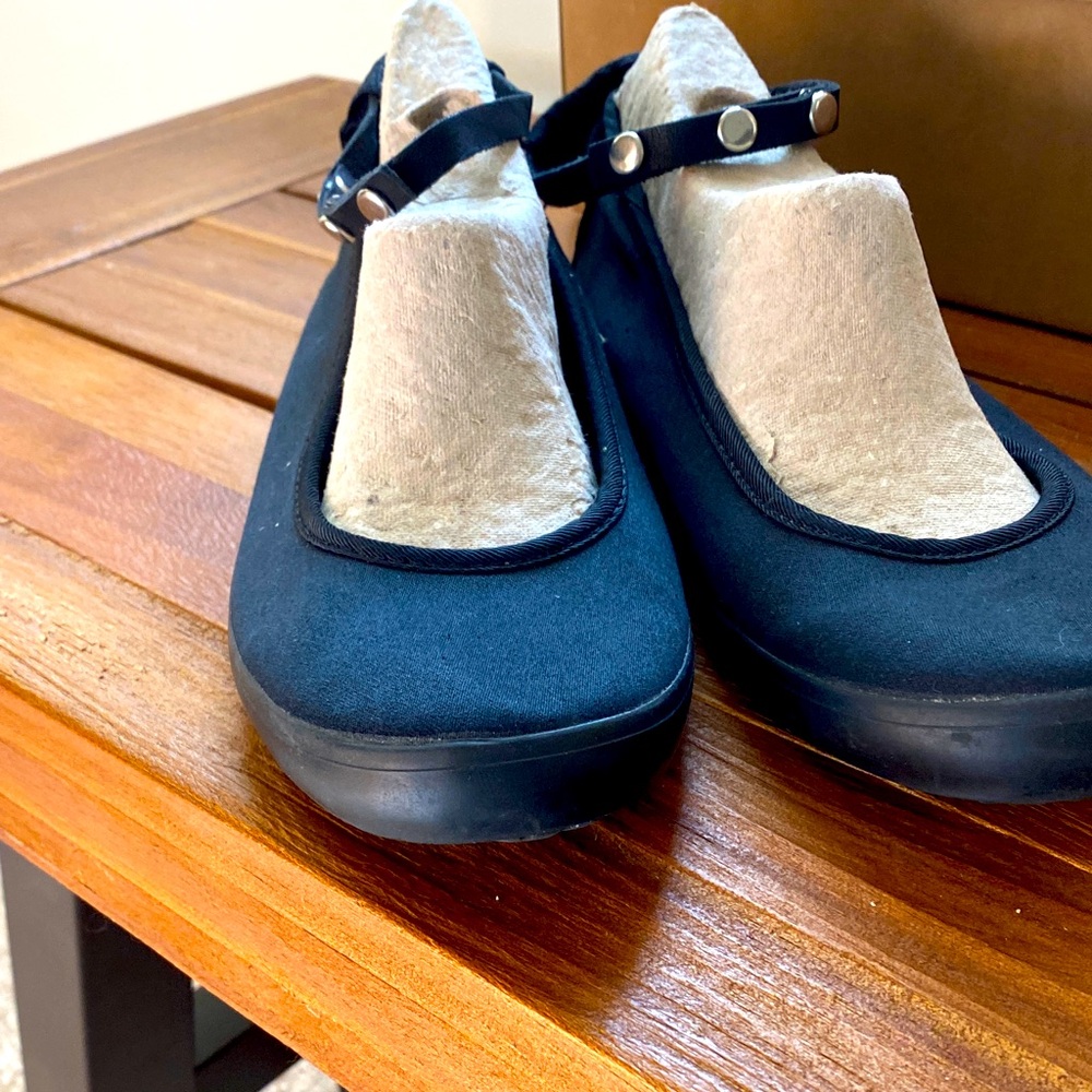 Zero + Maria Cornejo Keds Black Mary Jane Flats